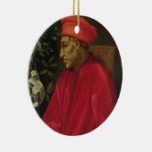 Cosimo de' Medici (Il Vecchio) (1389-1463) 1518 (o Keramisch Ornament (Rechts)