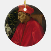 Cosimo de' Medici (Il Vecchio) (1389-1463) 1518 (o Keramisch Ornament (Achterkant)
