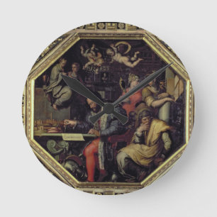 Cosimo I de' Medici (1519-74), die de conques plan Ronde Klok