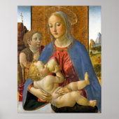 Cosimo Rosselli Madonna en Child Poster (Voorkant)