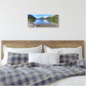 Cosley Lake Outlet - Nationaal Park Glacier Canvas Afdruk (Insitu (Slaapkamer))