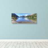 Cosley Lake Outlet - Nationaal Park Glacier Canvas Afdruk (Insitu (Houten vloer))