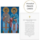 Cosmas en Damian van Cilicië Kaart Plaatskaartje