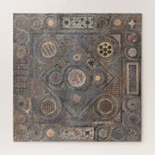 Cosmati Pavement Legpuzzel (Horizontaal)