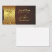 Cosmetic make up studio business card visitekaartje (Voorkant / Achterkant)