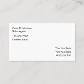 Cosmetica Beauty Make-up Visitekaartjes (Achterkant)