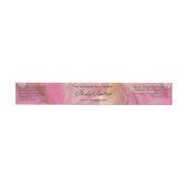 Cosmetica Body Butter Pot Label Roze Goud glitters (Individueel)