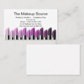 Cosmetica en Makeup Rep Visitekaartje (Voorkant / Achterkant)