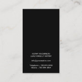 COSMETICA EN MAKEUP VISITEKAARTJE (Achterkant)