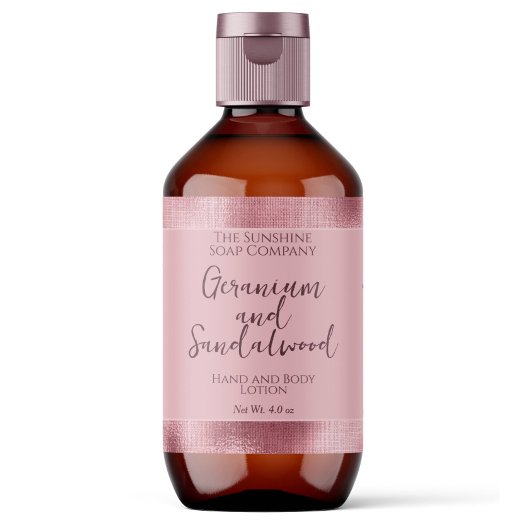 Cosmetica Flesje of potje label - Roze Folie rand