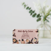 Cosmetica grens op Dark Peach Visitekaartje (Staand voorkant)