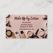 Cosmetica grens op Dark Peach Visitekaartje (Voorkant)