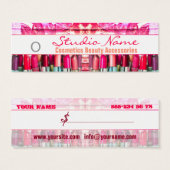 Cosmetica - Label koopwaar Mini Visitekaartjes (Voorkant /achterkant)