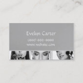 Cosmetica, make-up artist Visitekaartje (Achterkant)