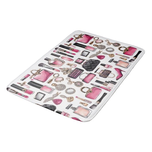 Cosmetica make-up borstels nagellak badmat (Gekanteld)