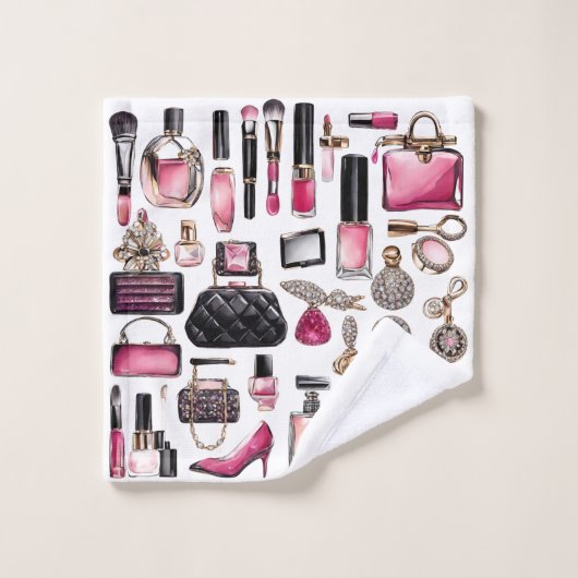 Cosmetica make-up borstels nagellak handdoeken (Wasdoekje)