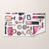 Cosmetica make-up borstels nagellak handdoeken (Handdoek)