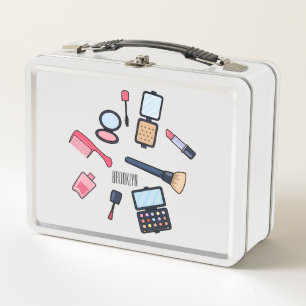 Cosmetica/make-up cartoon illustratie