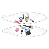 Cosmetica/make-up cartoon illustratie basketbal (Panelen)