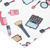 Cosmetica/make-up cartoon illustratie tafelkleed (Gekanteld)