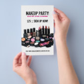 Cosmetica of Makeup Party Flyer (Hand)