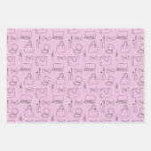 Cosmetica & parfume inpakpapier vel (Voorkant 3)