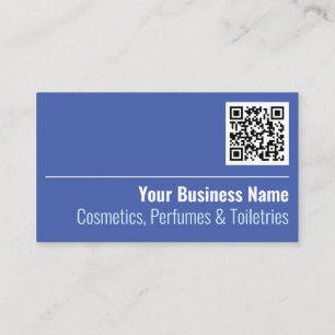 Cosmetica, parfums en toiletartikelen QR-code Visitekaartje