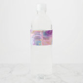 Cosmetica Pot Etiket Holografisch Goud (Achterkant)