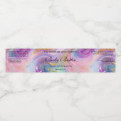 Cosmetica Pot Etiket Holografisch Goud (Enkel label)
