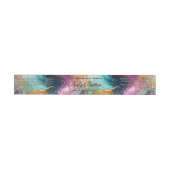 Cosmetica Pot Label - Teal, Blauw, Magenta en Goud (Individueel)