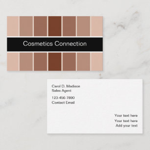 Cosmetica Schoonheid Make-up Visitekaartjes