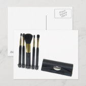 CosmeticBrushes072509 Briefkaart (Voorkant / Achterkant)