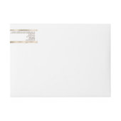 Cosmetics Jar Label - Wit met Pearl Folie (Voorkant)