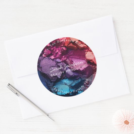 Cosmetics Make-Up Beauty Products Labels (Envelop)