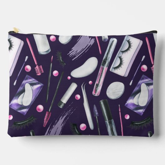  Cosmetics Watercolor Pattern Etui (Voorkant)