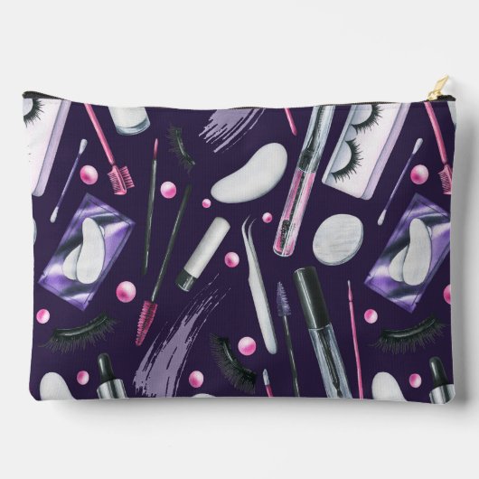  Cosmetics Watercolor Pattern Etui (Achterkant)