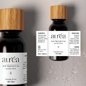 Cosmetisch 1 OZ/30ml druppelflesje Waterdicht Etik Labels