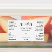 Cosmetisch 1 OZ/30ml druppelflesje Waterdicht Etik Labels (Aangebracht)