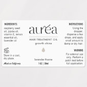 Cosmetisch 1 OZ/30ml druppelflesje Waterdicht Etik Labels (Design 1)