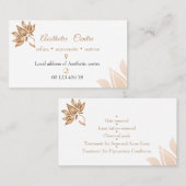 Cosmetisch, beauty & make-up centrum visitekaartje (Voorkant / Achterkant)