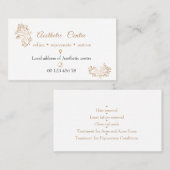 Cosmetisch, beauty & make-up centrum visitekaartje (Voorkant / Achterkant)