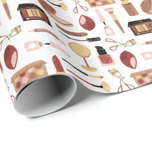 Cosmetisch Make-up Patroon Cadeaupapier
