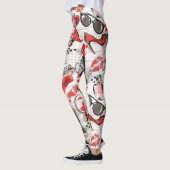 Cosmetisch patroon leggings (Links)