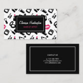 Cosmetisch patroon | Makeup Artist Visitekaartje (Voorkant / Achterkant)