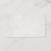 Cosmetisch product met rode lippenstift op spiegel visitekaartje (Achterkant)