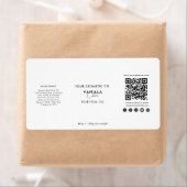 Cosmetisch Product Sticker Sjabloon Huidverzorging (Insitu)