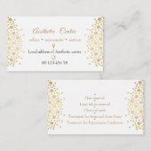 Cosmetisch, schoonheid en verzin het midden visite visitekaartje (Voorkant / Achterkant)