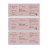 Cosmetische Dropper Flaceletiket Sticker (Voorkant)