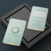 Cosmetische en algemene benoeming van de Dentist G Afsprakenkaartje