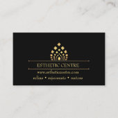 Cosmetische make-up studio visitekaartje (Voorkant)